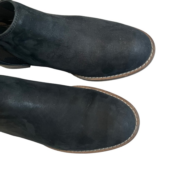 Paul Green Black Suede Chelsea Boot, Sz UK 4 / US 6.5 (runs big) - Picture 9 of 14